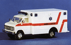 Chevrolet Ambulances - Emergency -- Netherlands Community Health Service (GGD) (white, Red Stripe)