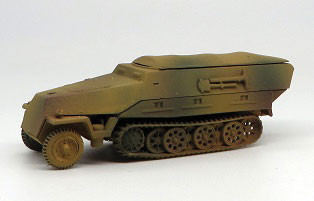 Military - Former German Army WWII - SdKfz 251 Series Half-Tracks -- 251/1 Armored Personnel Carrier Model D