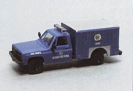 Chevrolet Pick-Up with Box Boxy (Limited-Run) - Emergency - Police Vehicles -- Georgia State Patrol