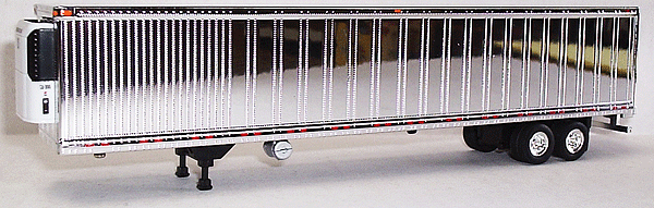 53' Reefer Semi Trailer Only -- Chrome Plated Finish