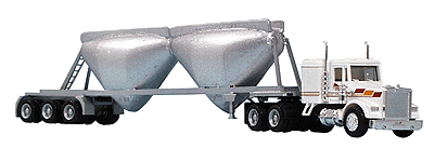 American Trucks - Tractor/Trailer - Freightliner Classic -- w/Bulk Tank Trailer - G&D Trucking