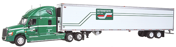 Freightliner Cascadia w/53' Reefer Van - Assembled -- Interstate Distributors Co.