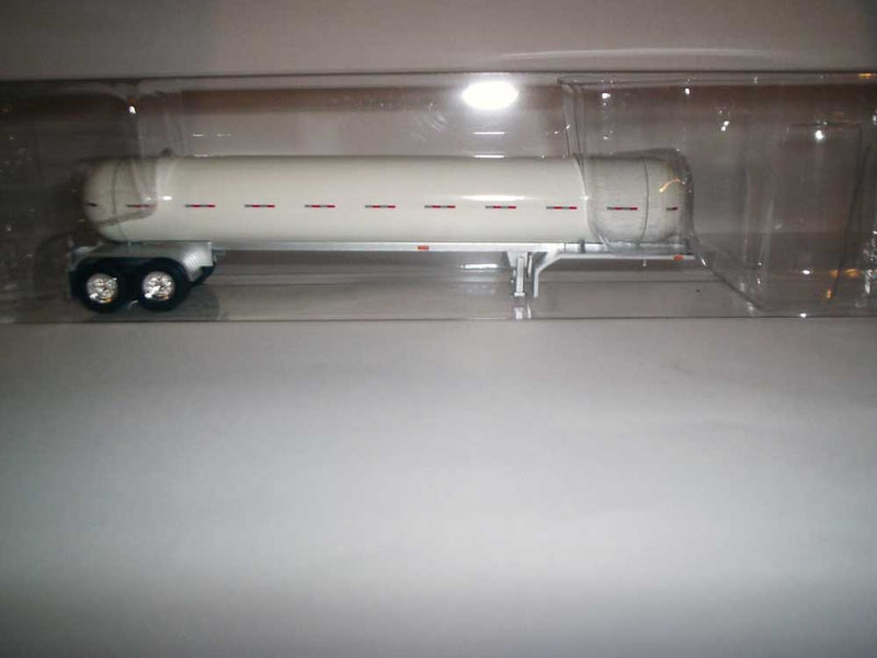 Propane Tank Semi Trailer Only - Assembled -- White, Silver Frame