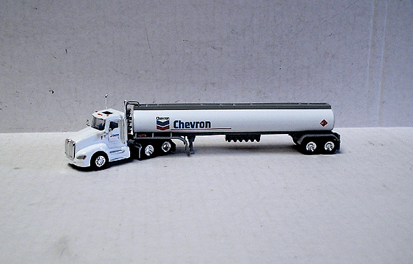 Semi Truck -- Kenworth w/Chevron Tanker