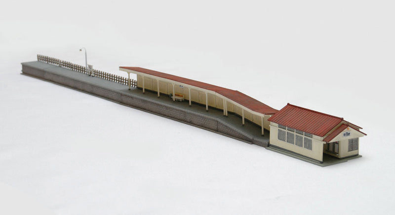 Station Platform Set 2 -- Kit - Variable Length for Single or Double Track