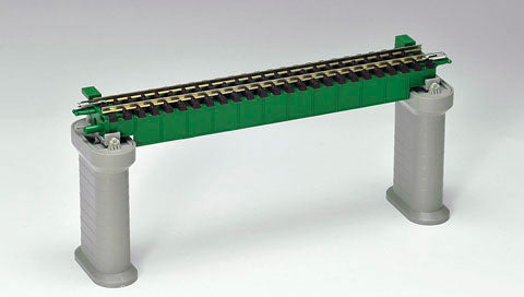 Deck Girder Bridge w/Pier - Fine Track