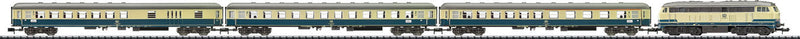 50 Years of the Class 216 Passenger Starter Set - Standard DC - Minitrix -- German Federal Railway (Era IV) 230 Volts-1