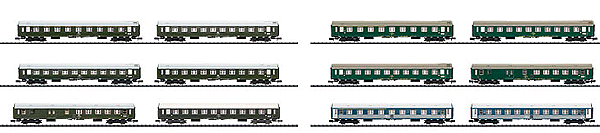 European Express Train Passenger 12-Car Set