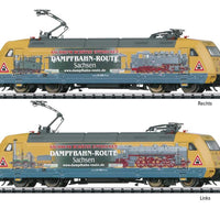 Class 101 Electric - Sound and DCC - Minitrix -- German Railroad DB AG #101 088-3 (Era VI 2022, Saxony Steam Route Scheme)