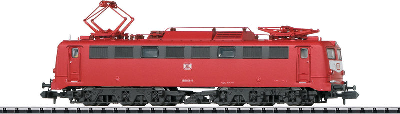 Class 150 Electric - Sound and DCC-SX - Minitrix -- German Federal Railway #150 014-9 (Era V 1992; Orient Red, black)