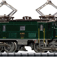 Class Ce 6/8 III Crocodile Electric - Sound and DCC-SX - Minitrix -- Swiss Federal Railways SBB #14305 (Era VI 2017, green)