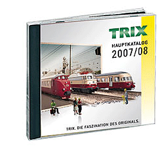 Trix Main Catalog - CD-ROM -- 2007-2008 (German Version)
