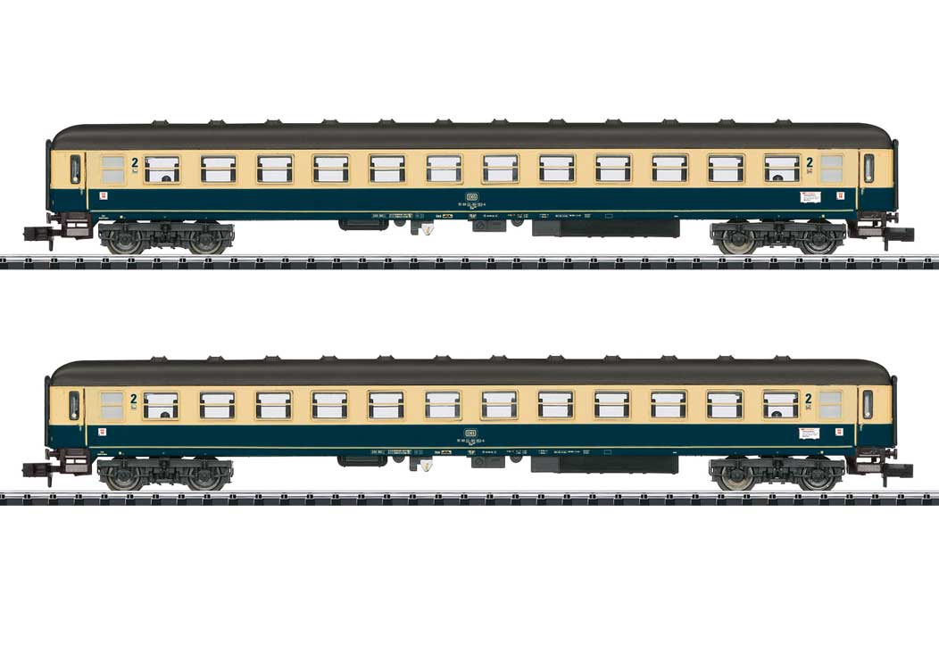 FD 1922 Berchtesgadener Land 2 Type Bm 234 (Set #3) - Ready to Run - Minitrix -- German Federal Railroad DB (Era V 1989)