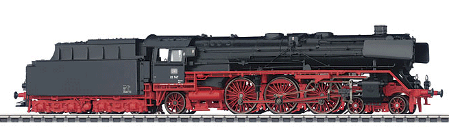 Steam Class 01 Locomotive with Boiler - Powered with Sound DCC/SX Decoder -- German Federal Railway (Era III)