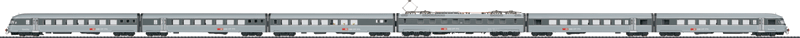 Digital Powered Rail Car Train -- Gray Mouse
