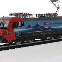 Siemens Vectron Class 193 Electric Locomotive with Sound & DCC-Digital -- SBB Cargo International #193 465-2 (Era VI 2018, Blue Mountain Graphics)