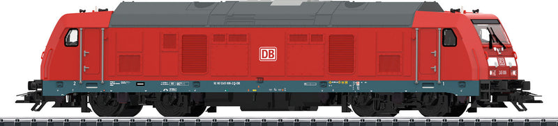 Bombardier Traxx Class 245 Locomotive with Sound & DCC -- German Federal Railway (Era VI; red, gray)