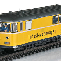 Class 724 Rail Car with Sound & DCC/SX -- German Federal Railway #724 002-1 (Era VI 1980; MOW Yellow, black)