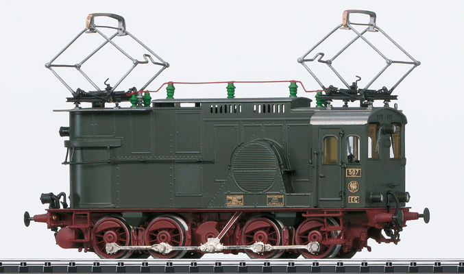 Class EG 507 Electric Locomotive with DCC/SX - Fine Arts Brass -- Royal Prussian Railroad Administration KPEV (Era I)
