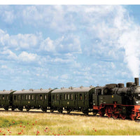 Class 75.4 2-6-2T Steam Locomotive with Sound & DCC -- German State Railroad #75 1116 (Era III 1964; black, red)