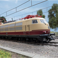Class 103.1 Electric Locomotive with Sound & DCC - Digital -- German Federal Railway #103 167-3 (Era IV, 1971-1974; Crimson, Beige)