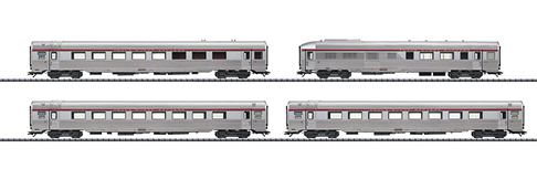 Era IV PBA Inbox Passenger Car Set pkg(4) -- French State Railways (Brabant)