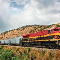 GE ES44AC - Sound, Smoke and Digital -- Kansas City Southern #4848 (red, black, yellow)