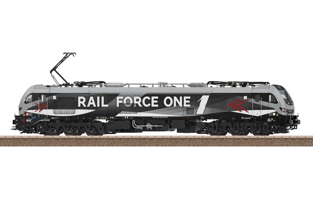 Stadler Eurodual Class 2019 Dual Power - Sound and DCC -- European Locomotive Pool ELP #2019 302-9 (Rail Force Era VI, gray, white, bl