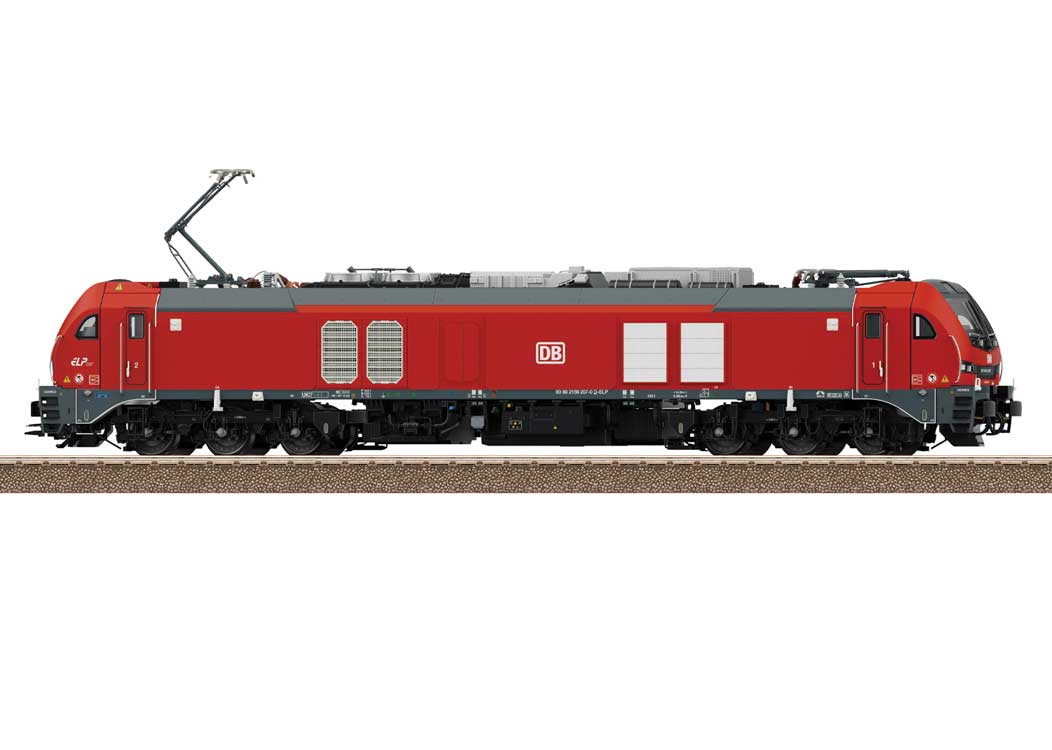 Stadler Eurodual Class 2159 Dual Power - Sound and DCC -- German Railroad DB AG #2159 207-0 (Era VI, red, gray)-2