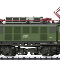 Class 194 Electric Locomotive with Sound & DCC -- German Federal Railway #194 050-1 (Era IV 1982; green, black, silver)