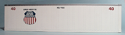 Gunderson 40' Container -- Union Pacific