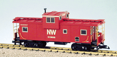 Extended Vision Caboose -- Norfolk & Western