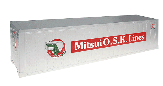 40' Smooth Side Box Container -- Mitsui O.S.K. Lines