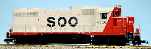 EMD GP38-2 - Standard DC -- Soo Line