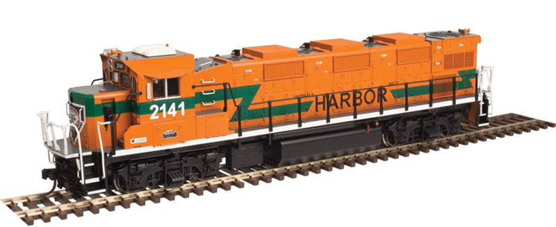 NRE Genset II w/ESU Sound & DCC -- Indiana Harbor Belt #2142 (orange, green, black)