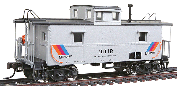 Atlas Trainman(R) C&O Style Center Cupola Caboose -- NJ Transit #901