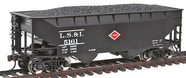 Trainman(R) 2-Bay Offset Hopper -- Lake Superior & Ishpeming #5161