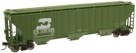 Atlas Trainman(R) Thrall 4750 3-Bay Covered Hopper -- Burlington Northern #448896