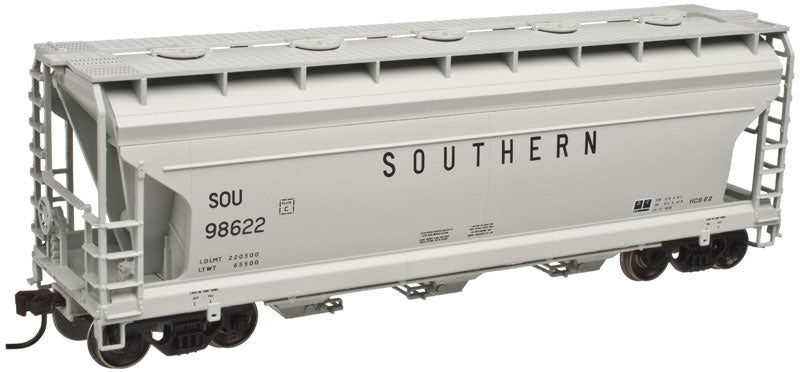 ACF 3560 Covered Hopper - Ready to Run -- Southern Railway #98622 (gray, black)