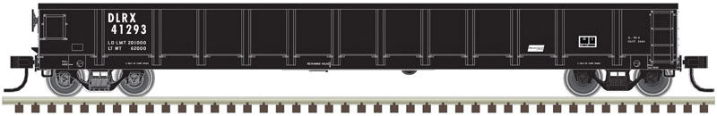 Evans 52' Gondola - Ready to Run -- GE Railcar Services DLRX 41289 (black)