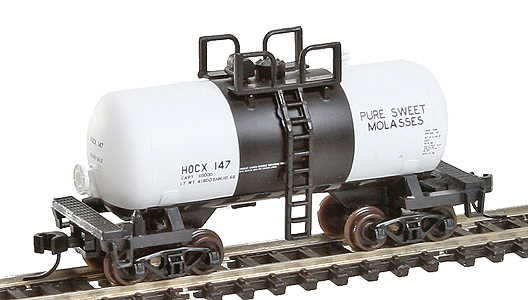 Atlas Trainman(R) 28' "Beer Can" Shorty Tank Car -- HOKX "Pure Sweet Molasses" #147