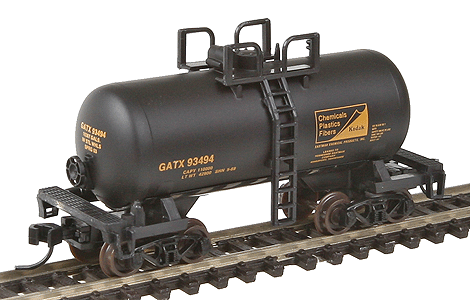 Trainman(R) 28' "Beer Can" Shorty Tank Car -- Tennessee Eastman Kodak (GATX) #93494