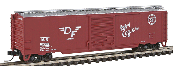 Atlas N Trainman(R) 50' Single Door Boxcar - Assembled -- Missouri Pacific #87798