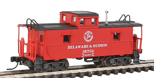Trainman(TM) C&O Caboose -- Delaware & Hudson #35703