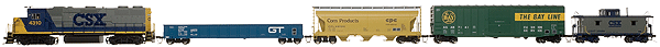 Trainman(R) Freight Train Set -- With CSX GP38-2