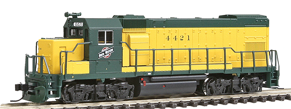 Trainman(TM) Diesel GP15-1 - Standard DC -- Chicago & North Western #4421 (Traditional Yellow)