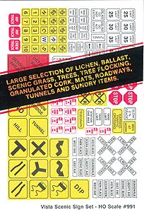 Road/Trackside Sign Set