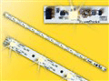 Passenger Car Interior Lighting Strip w/11 LEDs for AC, DC or DCC -- Warm White 25-40mA Current Draw 1/4 x 10" .7 x 25.4cm (Can be cut to fit c-1