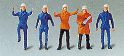 People Working -- German Firemen Set #2-1