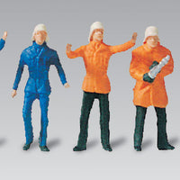 People Working -- German Firemen Set #2